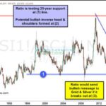 Silver/Gold ratio.